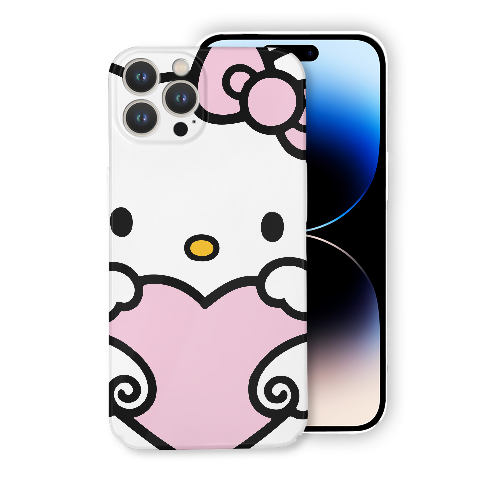 （画像用） Hello Kitty ハローキティ 【iPhone 14シリーズ対応】ハードケース